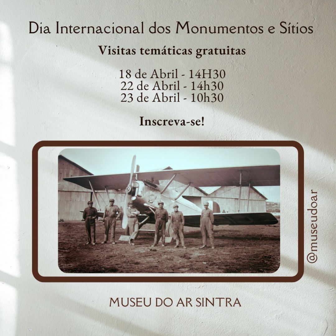 Divulgao Dia Internacional dos Monumentos e Stios 2023 - Sintra